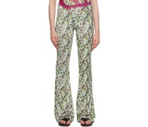 Multicolor Printed Trousers