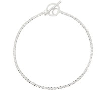 SSENSE Exclusive Silver Oda Baby Boxer Necklace