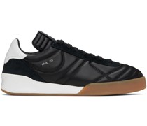 Black Club02 Leather Sneakers
