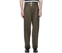 Taupe 'People's' Trousers