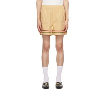 Yellow Rickrack Shorts