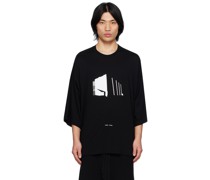 Black Printed T-Shirt