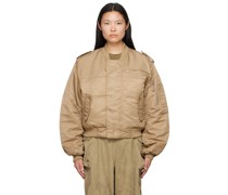 Tan A-2 Bomber Jacket