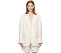 White Quinn Blazer