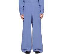 Blue Drawstring Lounge Pants