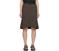 Brown Packable Skirt