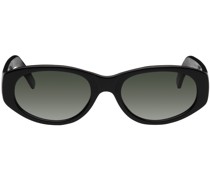 Black Unwound Sunglasses