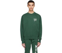 Green Warped Sweatshirt