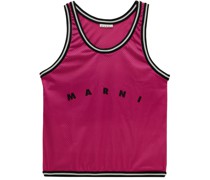 Pink Basket Tank Top Tote