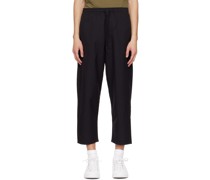 Black Easy Trousers