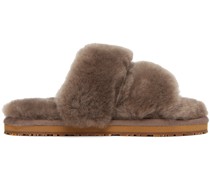 Taupe 2 Stripes Sandals