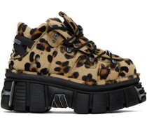 Brown New Rock Edition Platform Sneakers