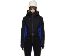 Black & Blue Luna Ski Suit
