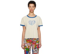 White 'Kappa Sweetheart' T-Shirt