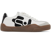 White Santos Sneakers