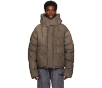 Brown Soa Down Jacket