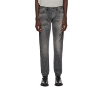 Gray 'The Case 2 Straight' Jeans