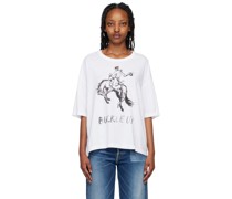 White 'Buckle Up' T-Shirt