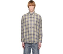 Beige Oversized Shirt