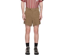 Brown Raf Bum Shorts