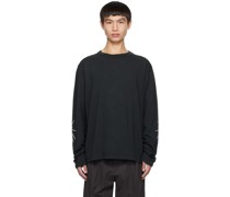 Black Merch Long Sleeve T-Shirt