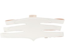 White Multi Buckle Belt