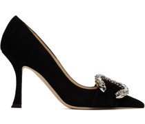Black Melva 90 Heels