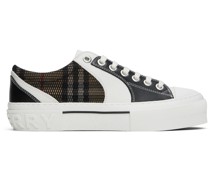 Black & White Vintage Check Sneakers