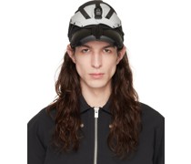 Black & Gray Object I42 Helmet Cap