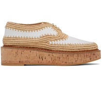 White Clergerie Edition Louis Brogues