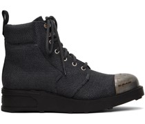 Gray Workwear Boots