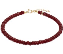 Red July Birthstone Ruby Bracelet