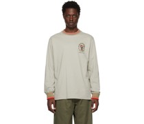 Green Printed Long Sleeve T-Shirt