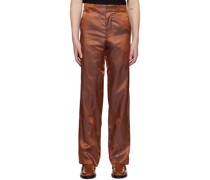 Orange Bailey Trousers