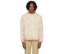 Pink & Off-White Mill Cardigan