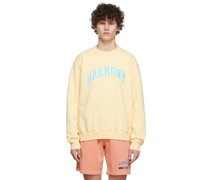 Yellow Cotton Sweatshirt
