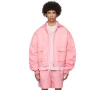 Pink Love Bomber Jacket