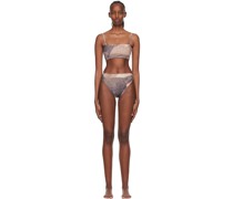 Taupe Nylon Bikini