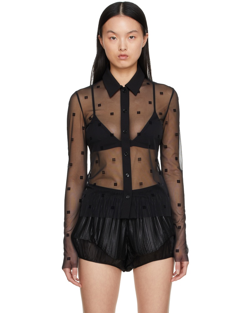 Givenchy Damen Black 4G Shirt