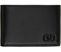 Black VLogo Wallet