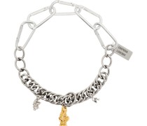 Silver Cornish Pixie Charm Necklace