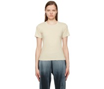 Beige Standard T-Shirt