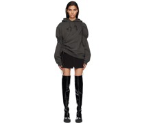 Gray Oversized Hoodie