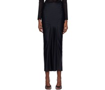 Black Melia Maxi Skirt