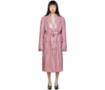 Pink Lacquered Coat