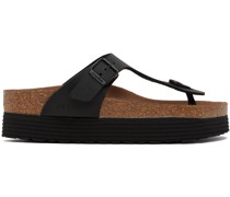 Black Papillio Gizeh Sandals