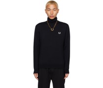 Black K9552 Turtleneck