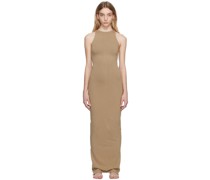 Taupe Outdoor Tank Maxi Dress