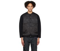 Black Quilted Vest