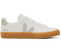 White & Gray Campo Sneakers